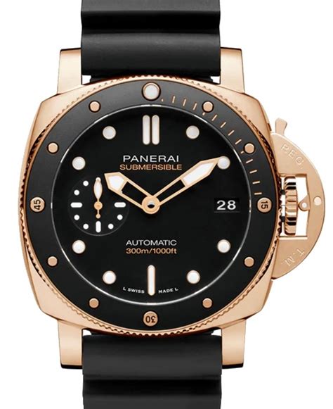 panerai submersible goldtech 42mm